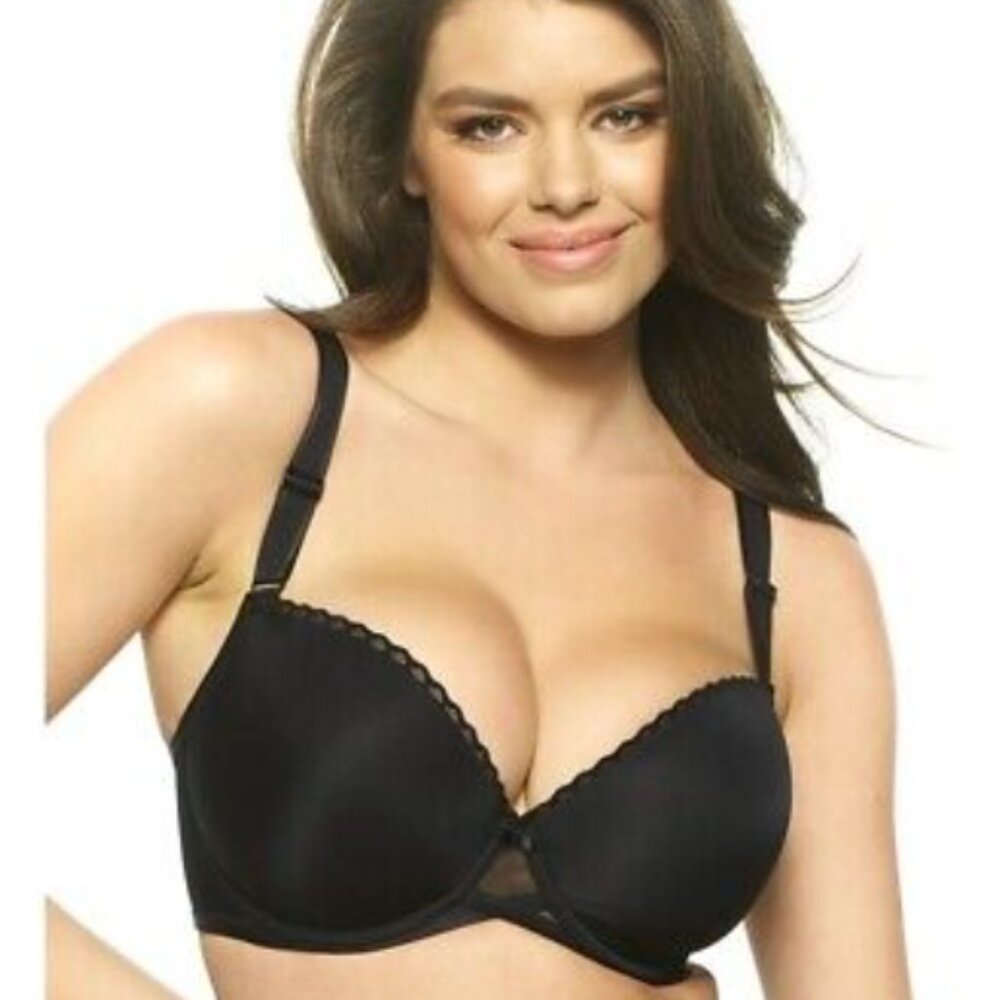 Felina Bra, 38DDD/38F, Underwire, lightly padded, Dusty purple, Style 225073